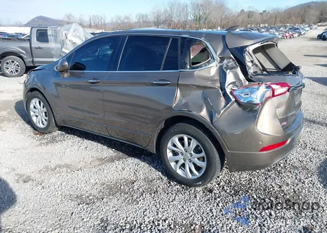 2019 Buick Envision Fwd Preferred from USA, damaged, VIN LRBFXBSA4KD043113